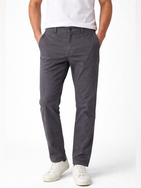 Gray Chino Pants by Bonobos Men’s Size 34x32 Slim Fit Casual Dress Pants 38”L